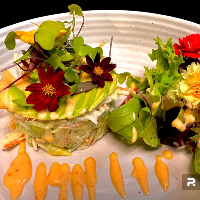 Crab and Avocado Salad.