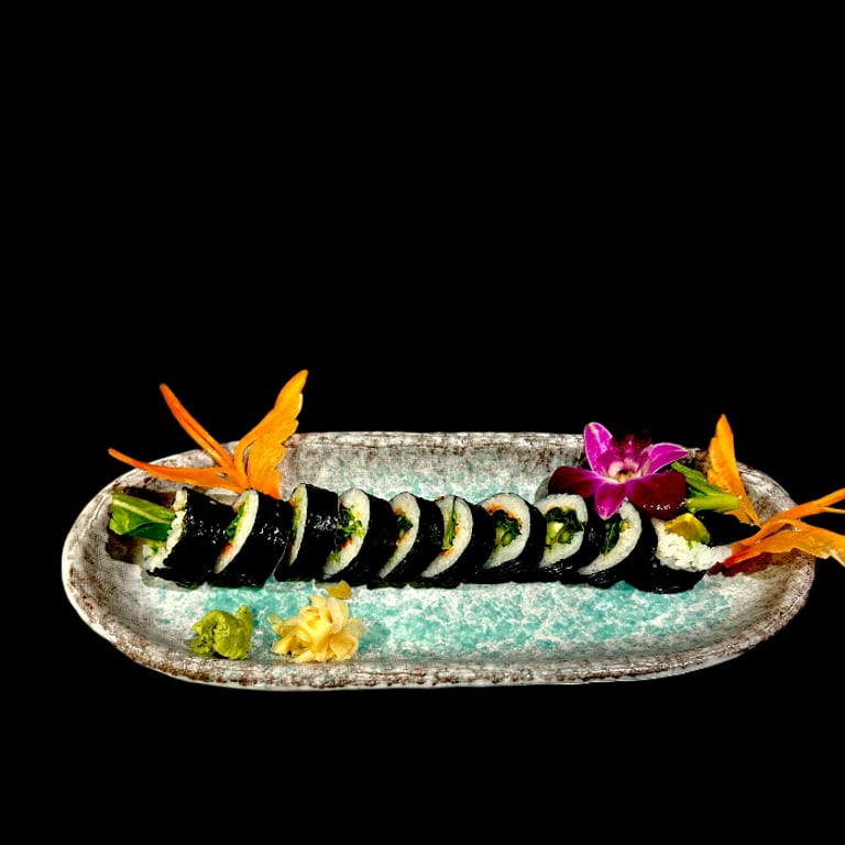 Delicious Vegetable Roll at Our Local Restaurant
