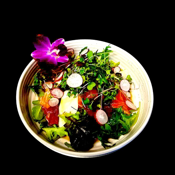 Sashimi Salad.